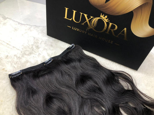 Luxora Set Black Curly